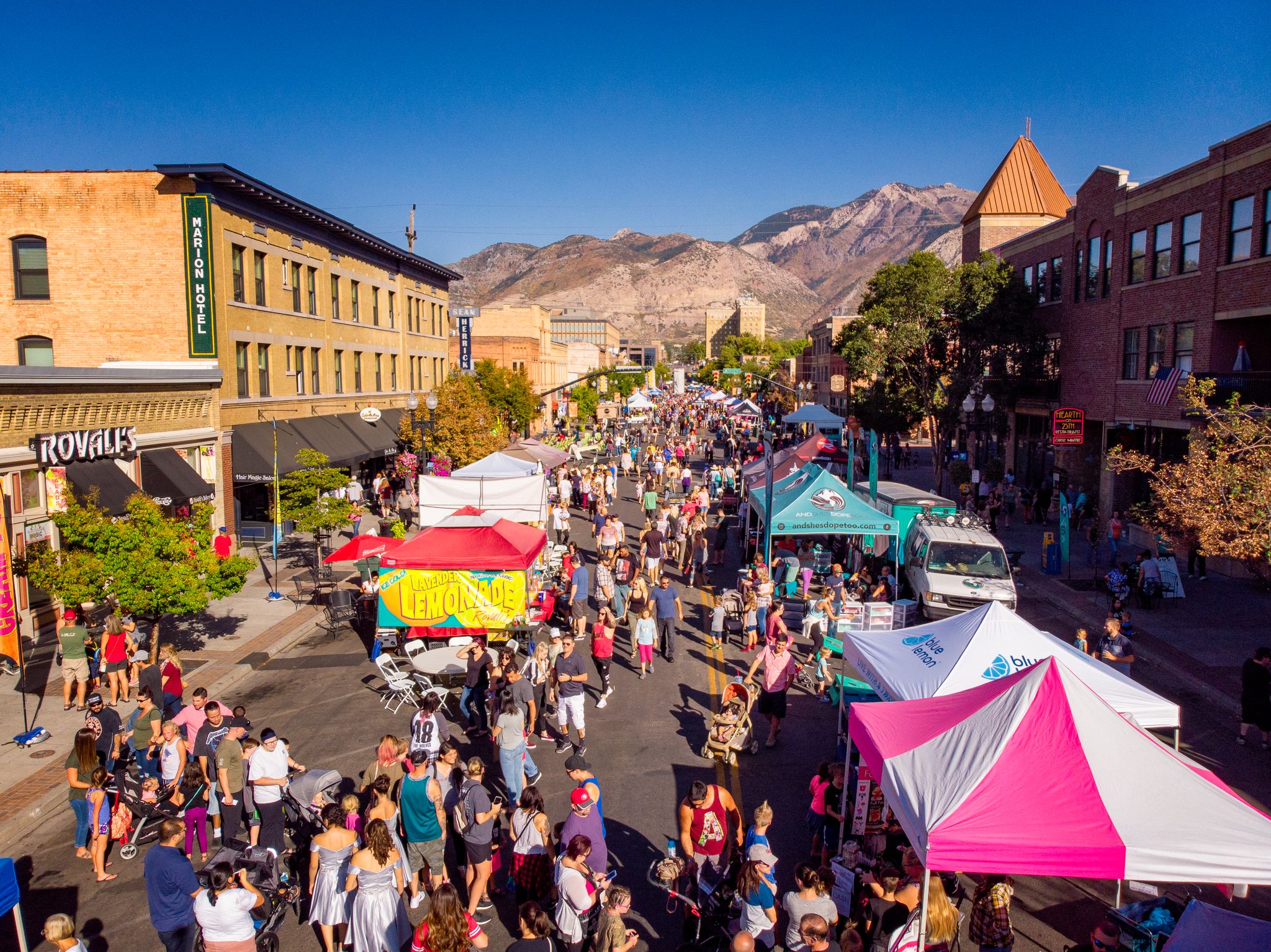 Ogden festival downtown
