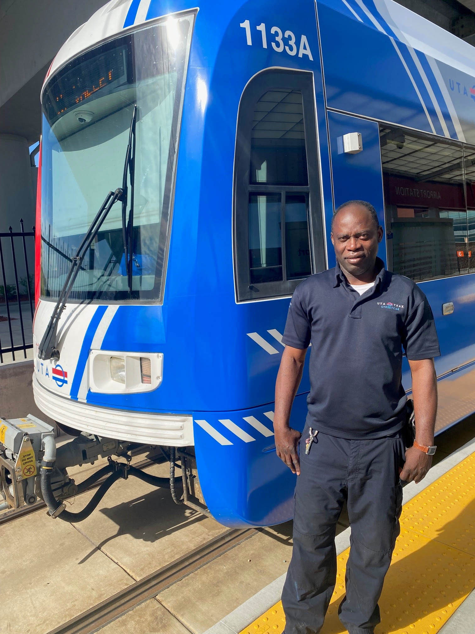 UTA Employee Ediri Oyake