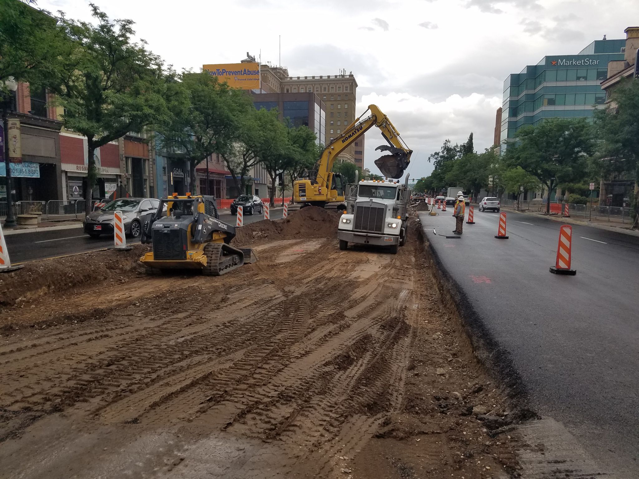 Ogden Street Construction