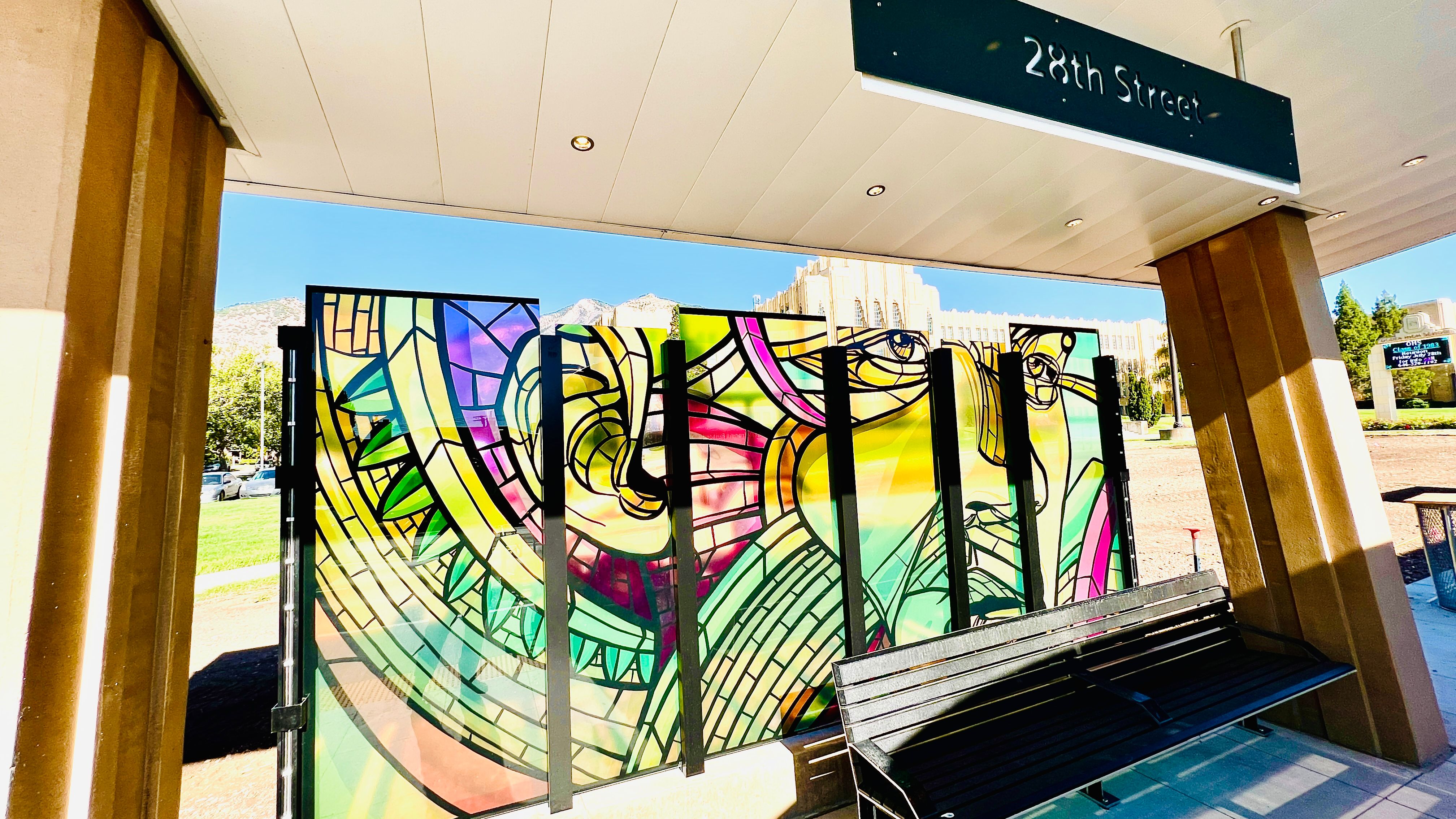 OGX 28th Street Station Artwork